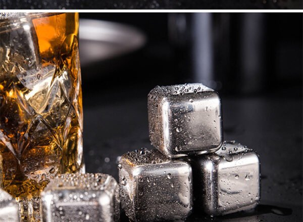 steel ice cubes