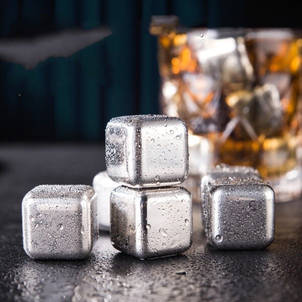 steel ice cubes