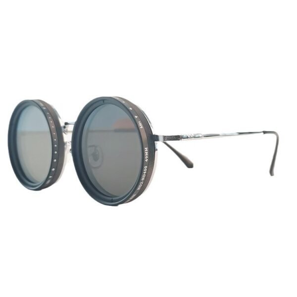 Close-up of adjustable sunglasses frame